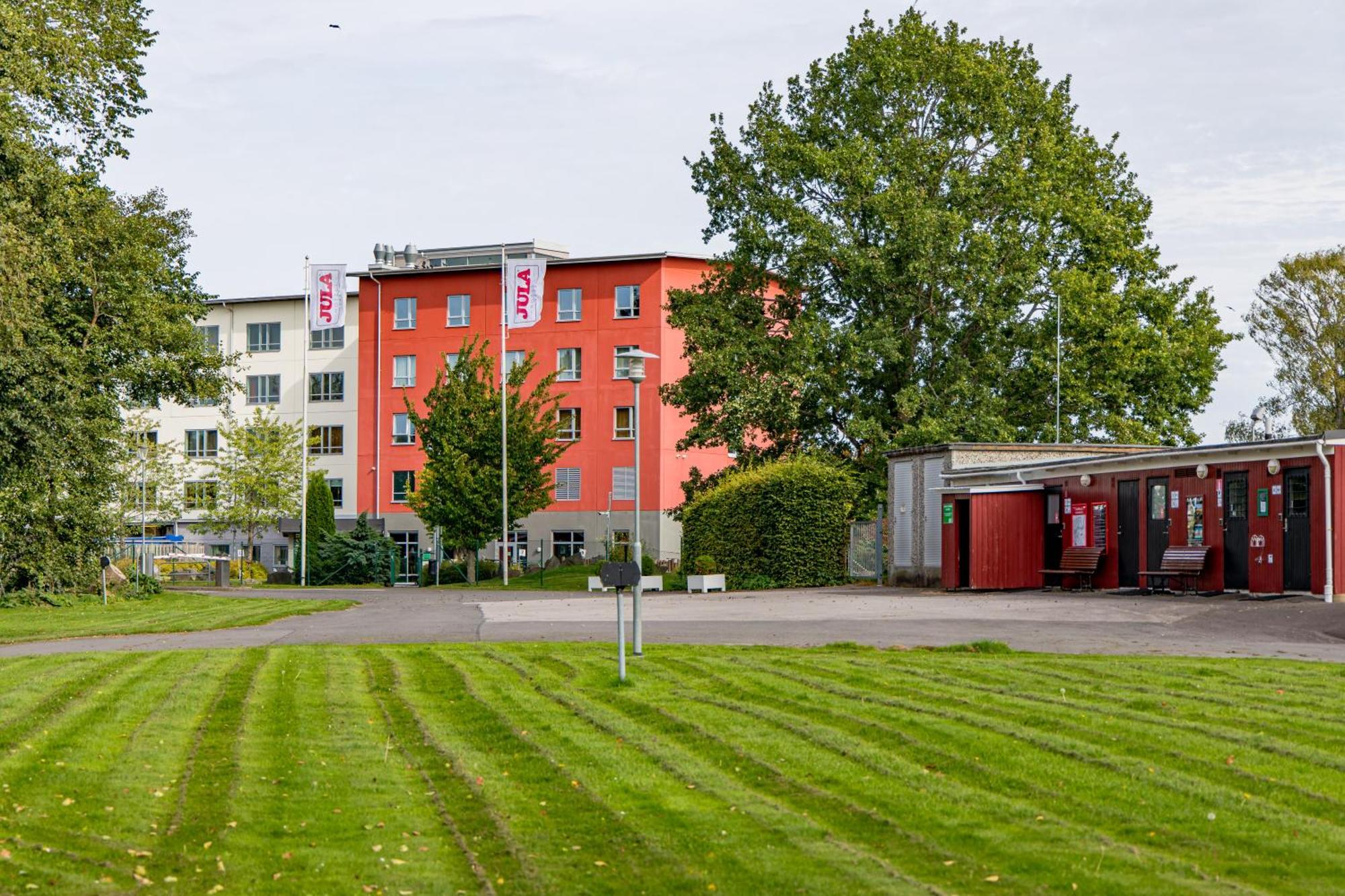 Skara Stads-Camping & Stugby Exterior foto